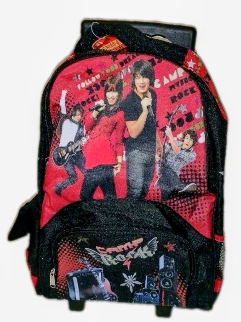 New Disney Camp Rock Rolling Backpack - Picture 1 of 6